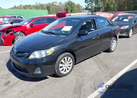2012 Toyota Corolla Le z USA, uszkodzony, nr VIN 2T1BU4EE8CC853426